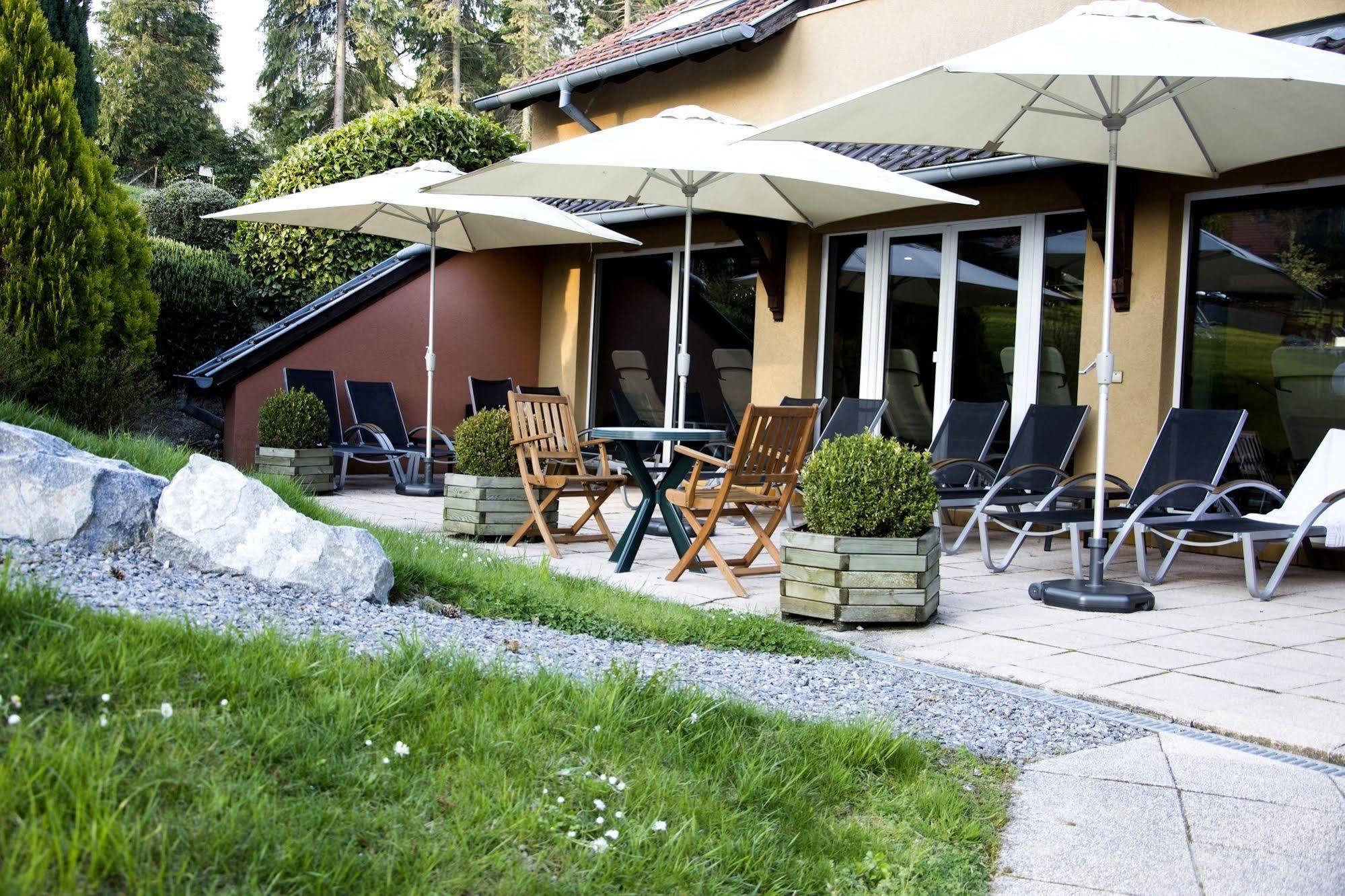 Hotel Spa Et Restaurant Au Chasseur Birkenwald Exterior foto
